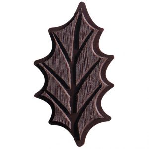 060361 PCB FEUILLES DE HOUX CN AVEC RELIEF 2 DESIGNS 330PCES ***S/CD***