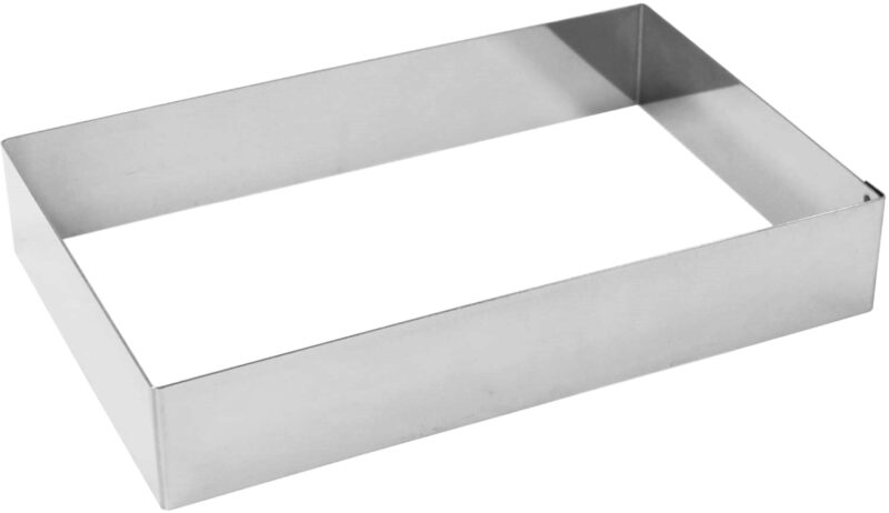 CADRE EN INOX RECTANGULAIRE 30 X 22 X 5 CM