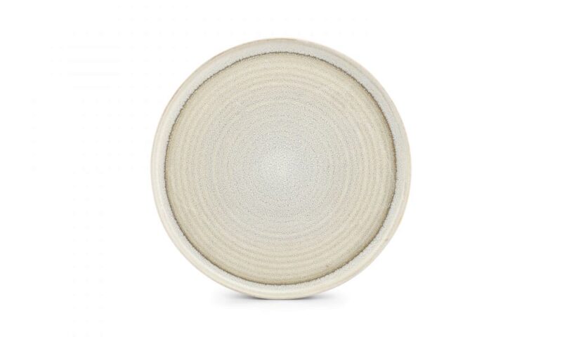 S&P BEIGE STONEWARE CAMEO PLATE 27.5XH2CM - 804216