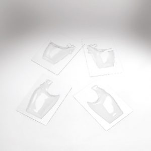 074096 PCB MOLDS HEN AND ROOSTER PR 6 SUJ.14.3X12-11X18.5 H.8-9 CM 2 DESIGNS 12PCES ***S/CD***