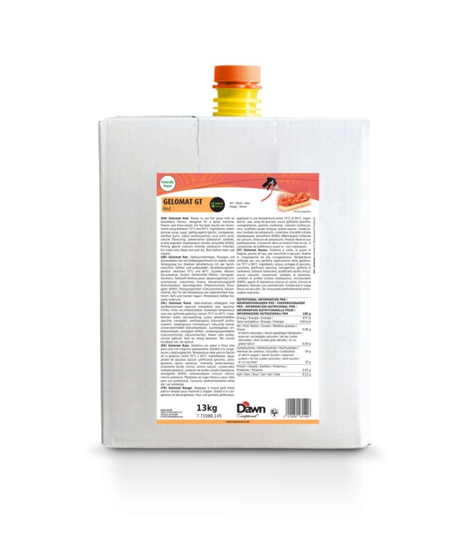 DAWN GELOMAT NAPPAGE SPRAY FRAISE BAG IN BOX 13KG