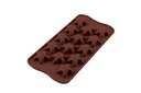 +MOULE A PRALINE EN SILICONE BRUN ETOILE MER SCG42