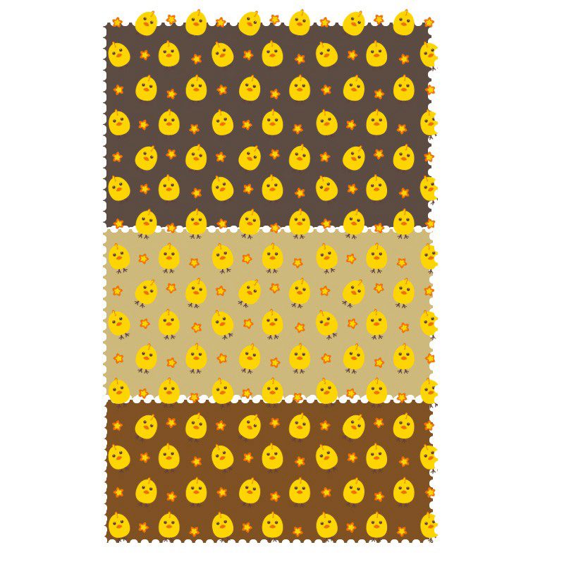 2076532 TRANSFERT POUSSIN 35X25CM  25FEUILLES***S/CDE***