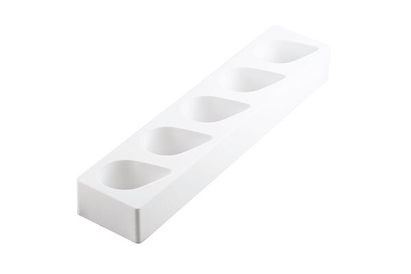 MOULE SILIKOMART MULTIFLEX DROP 125 80X51MM H 45MM VOL 125ML