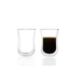 STOLZLE SET DE 2 VERRES COFFEE'N MORE DOUBLE PAROI 23CL