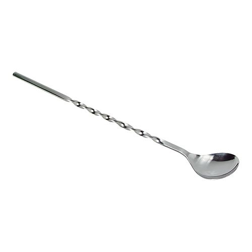CUILLERE À COCKTAIL INOX TORSADEE 24CM