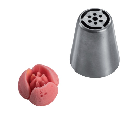 STAINLESS STEEL ICING NOZZLE POPPY BX0058