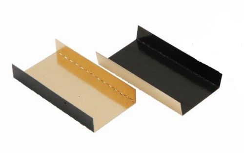 CARTON PLIANT NOIR & OR  4.5X13X1.5CM FOST+ INCLUS 250 PIECES