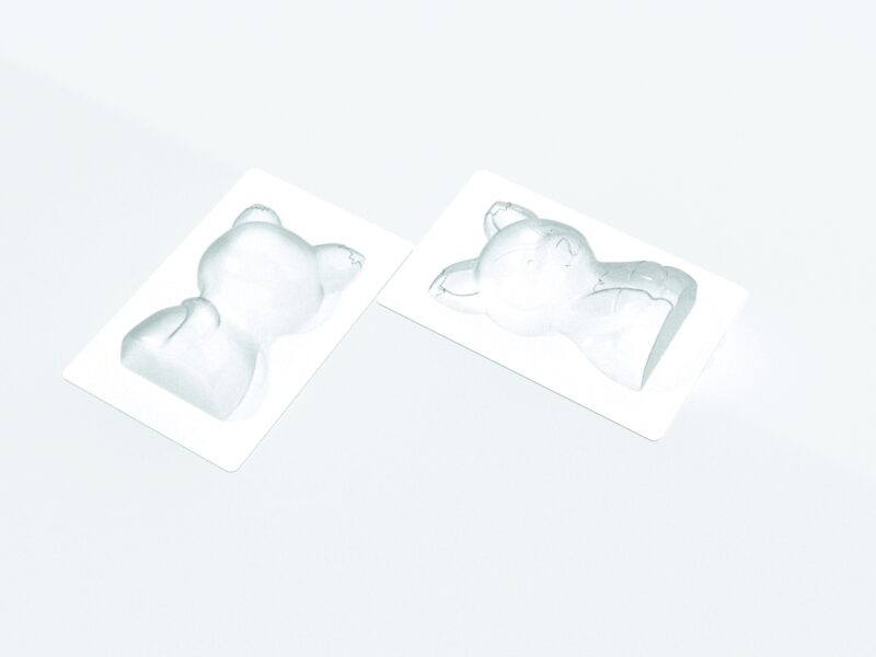 087062 PCB FOX MOLDS FOR 5 PIECES 13X8 CM D 8CM 10PCES ***S/CDE***