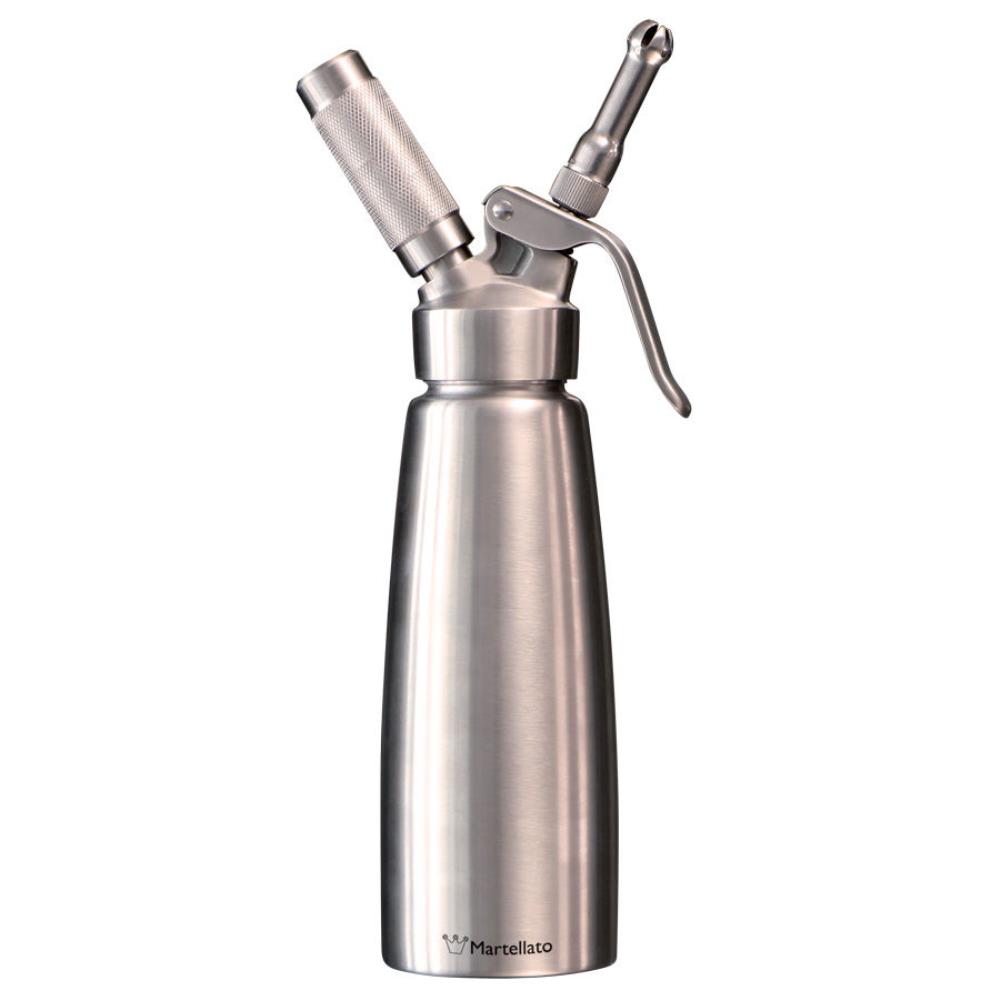 CHEF WHIP MARTELLATO 1000ML TT STAINLESS STEEL COLD AND HOT