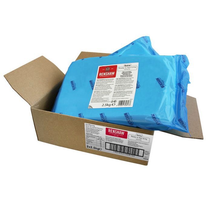 RENSHAW WITTE SUIKERPASTA EXTRA 2X 2,5KG