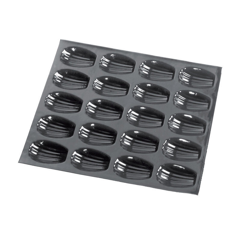 *FF* FP-02511 FLEXIPAN® ORIGINE MADELEINE 40X30CM 20EMP 7,8X4,7CM H1,9CM VOL 35ML