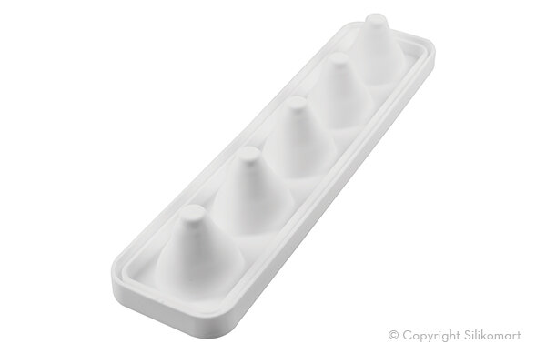 SILIKOMART - MOULE TROMPE L'OEIL - PERA ET FICO DIAM60X55 H76MM+SUPPORT