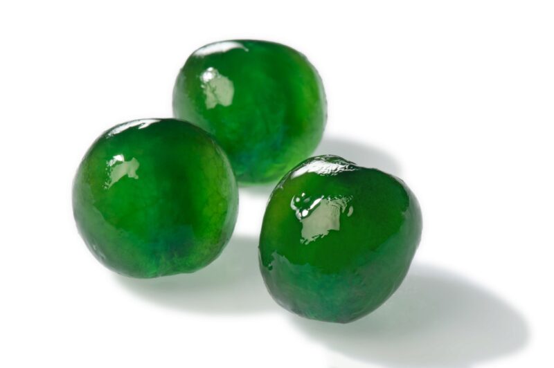 GREEN CANDIED PERIWINKLES 20/22 1KG