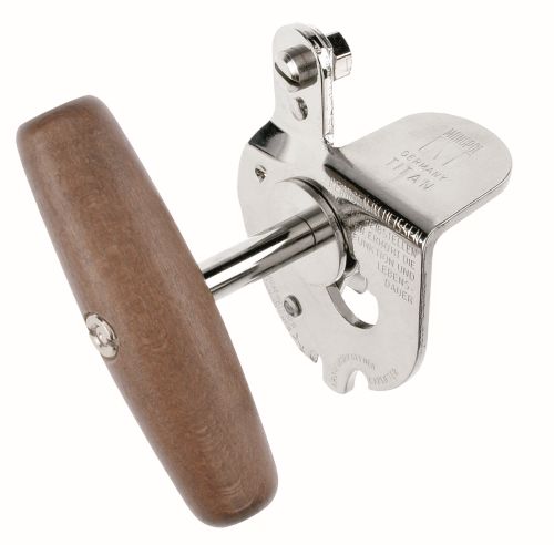 WESTMARK TITAN HANDMATIGE BLIKOPENER HOUTEN HANDGREEP NIET VAATWASMACHINEBESTENDIG