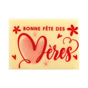 074048 PCB RECHTHOEKEN CB BONNE FÊTE DES MÈRES 4X2,9 CM 60 STUKS ***S/CD***