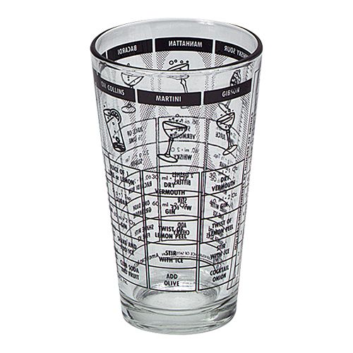MIX GLAS VOOR COCKTAIL=STUK