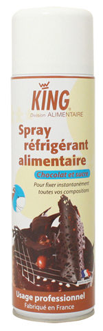 KING BOMBE DE FROID SPRAY REFRIGERANT ALIMENTAIRE 500ML
