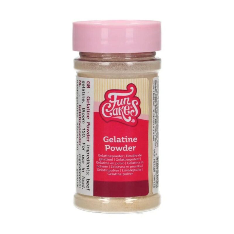 FUNCAKES GELATINE 150 BLOEIPOEDER HALAL 60GR