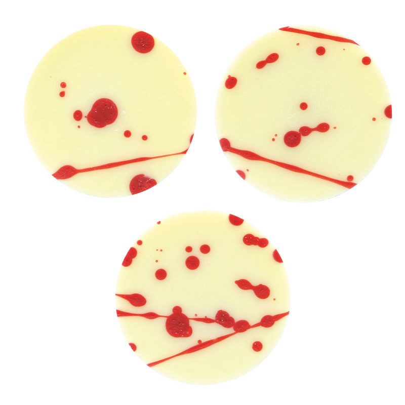 32095 RONDJE ROOD GESPRITST 175 STUKKEN = DOOS