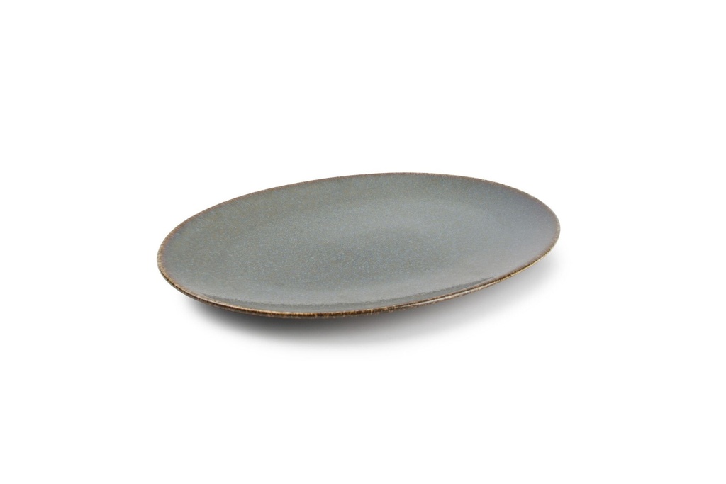 BONBISTRO CIRRO GREEN ASSIETTE PLATE 30X21CM - 740556