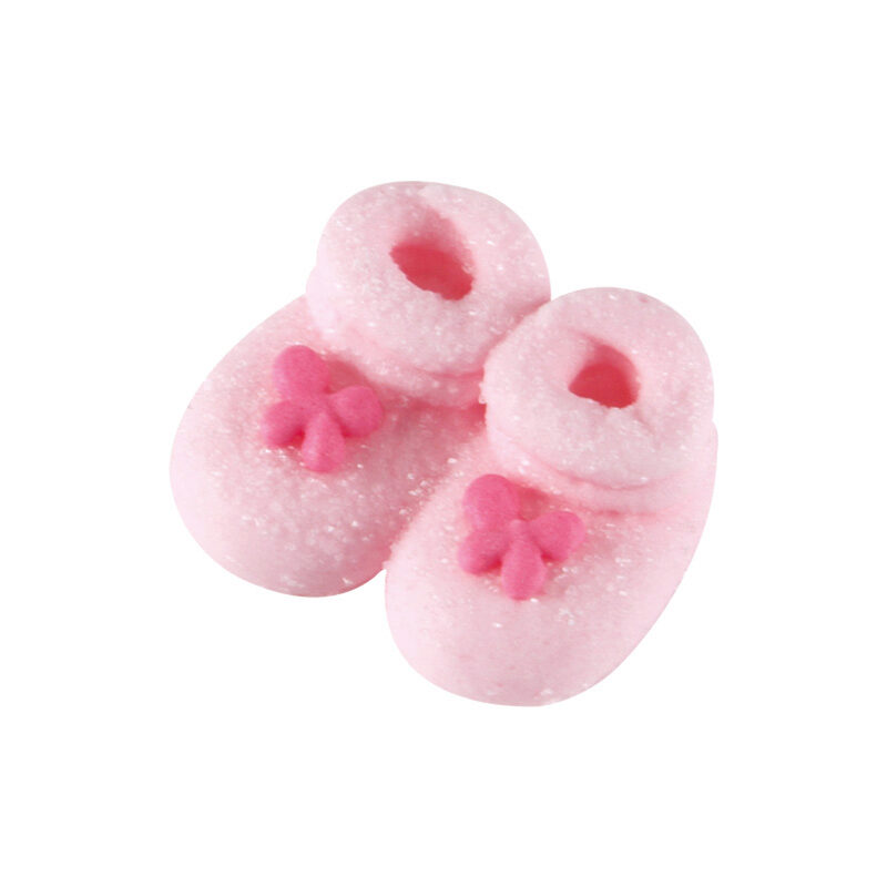 24647 PINK SUGAR SLIPPERS 3 X 2.5CM 72 PCES