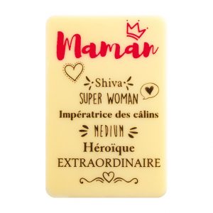 PCB Rectangles WC Mom Shiva 6x4 cm 50pces ***s/cd***