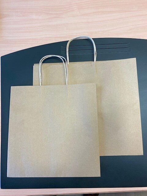 VALISETTE KRAFT BRUN  36,5 X 33 X 32 CM FOST+2026 INCLUS (1,78857 €) 100 PIECES 