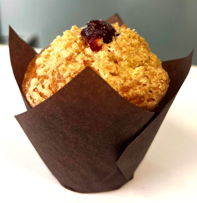 ❄️ + GS MUFRBO MUFFIN FRAMBOISE TOPPING CRUMBLE 40 X 120GR
