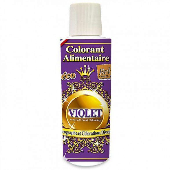 VLOEIBAAR EETBAAR KLEURSTOF 125ML PAARS=FLES