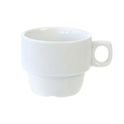 EVERYDAY CUP 17CL WHITE PORCELAIN - 8XH6CM - M007