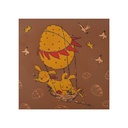 088177 PCB HOT AIR BALLOON PRINTED SHEETS FOR SQUARE CARDS AND BAGS 24PCS ***ON ORDER***