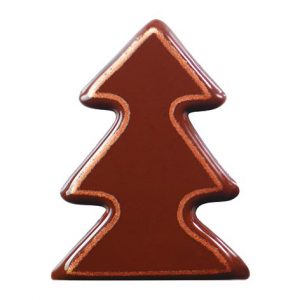 060515 PCB SPAR BOOM CN BRONS 4 ONTWERPEN 3,5X2,7 CM 154 STUKS ***S/CD***