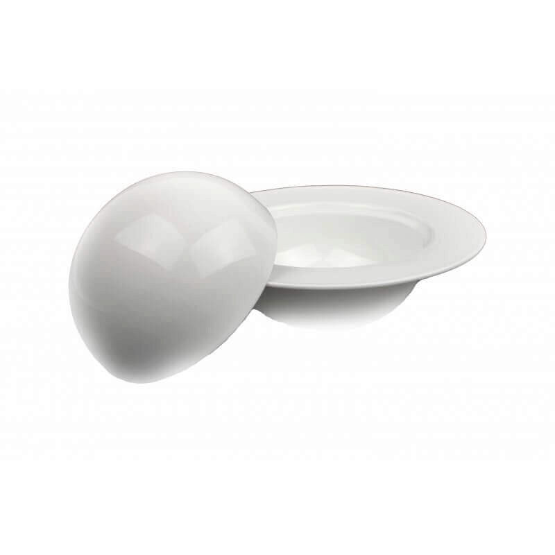 YONG SQUITO PLATE 18CM HT 11 WITH CLOCHE - 703536