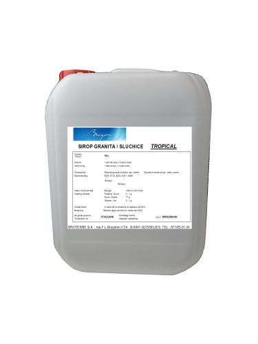 DOUCY SIROOP GRANITA TROPISCH BLAUW 10L