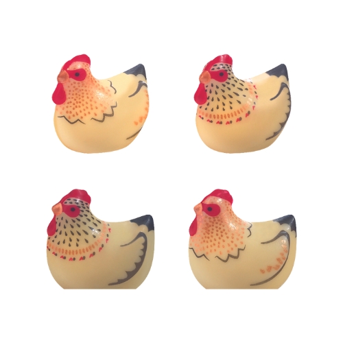 088230 PCB CHICKENS CB GALLINACEOUS 3.2X2.96CM 140PCS ***S/CDE***