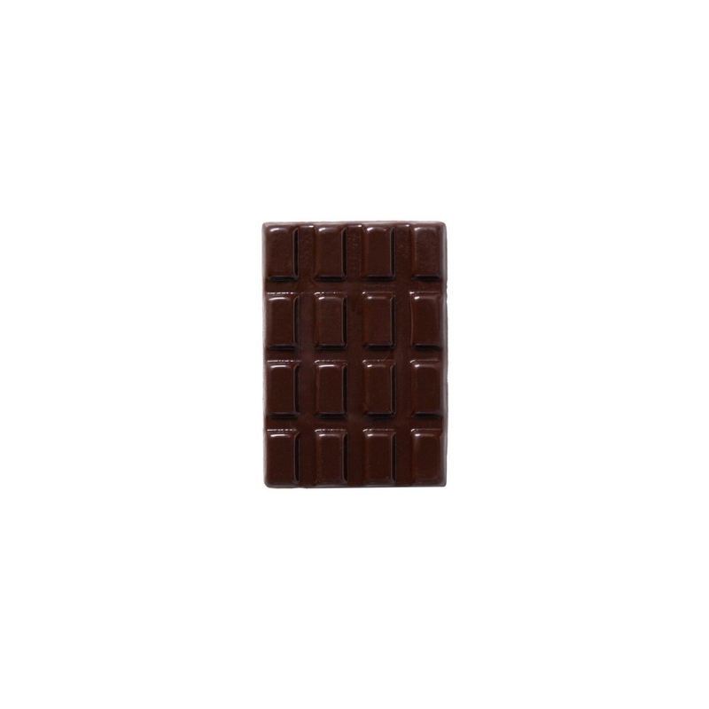 1000081 TABLETTE DE CHOCOLAT FONDANT 4X2,8 CM 150PCS
