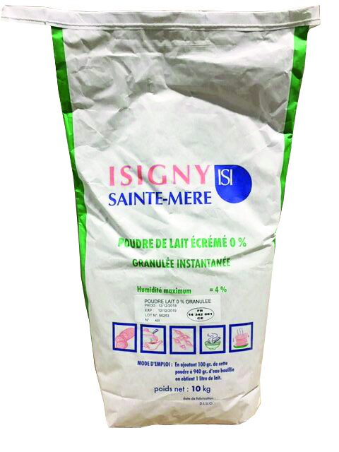 ISIGNY MILK POWDER 0% MG INSTANT 10KG