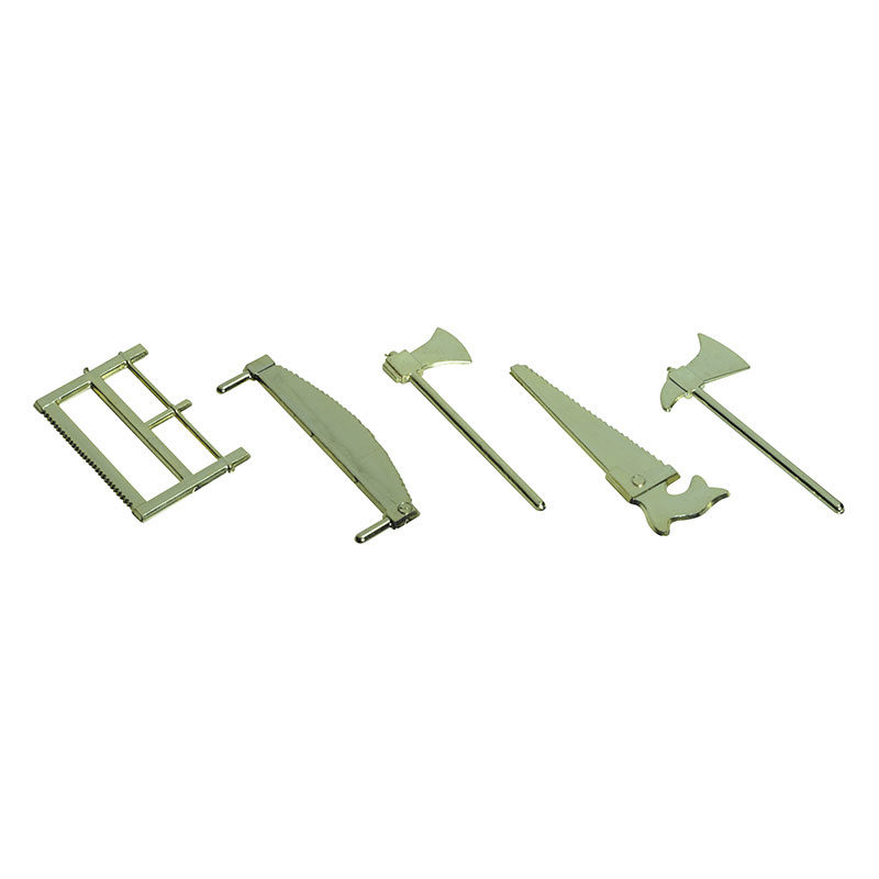 1059878 HACHE ET SCIE OR 100PCES