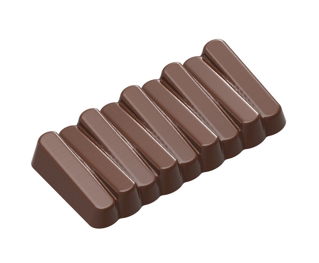 CHOCOLATE MOLD BATON DESIGN CW1645 1X4 -- 100GR