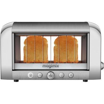 MAGIMIX TOASTER VISION 2 SLICES BRUSHED/GLOSSY