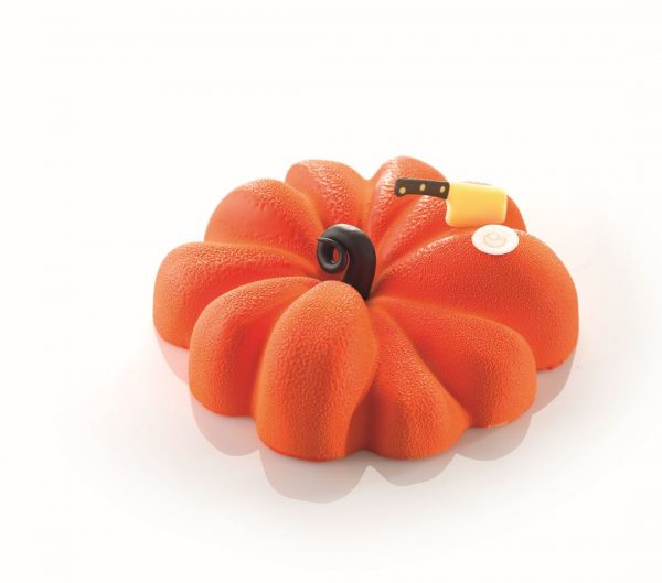 070530 PCB PUMPKIN ENTREMET MOLDS FOR 30 PIECES Ø 16 CM D 4.4 CM 30PCES ***S/CD***