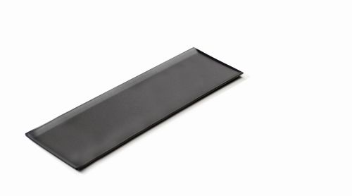 BLACK PLEXI TRAY “SMOKE” 60X20CM H5MM