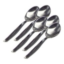 SET VAN 12 THEELEPELS ECONOMY 18/0 11CM