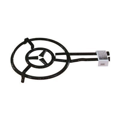 GEËMAILLEERDE GAS PAELLA WARMER 40 CM - SCHAAL VAN 26 TOT 60 CM