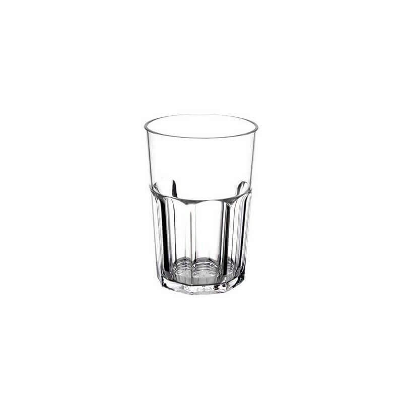 “GRANITY” POLYCARBONATE GLASS 49CL MEASURE TO 45CL
