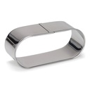 PATISSE CERCLE A MOUSSE OVAL 11CM X H4CM- MENAGER