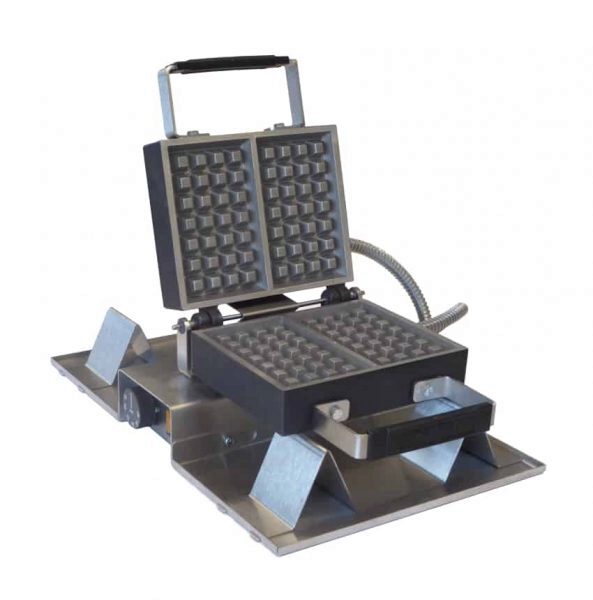 AMPI WAFFLE IRON 52104 4/4-PANCAKES 4X7-230V THERMOSTAT+CORD 1350W