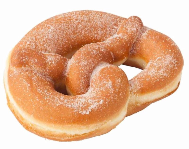 KOMPLET DONUT IN PRETZELVORM 48 X 70GR