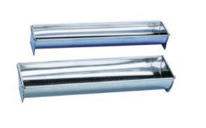 TINPLATE LOG MOLD WITH STRAIGHT EDGES, 35 X 8 CM, H5.5 CM